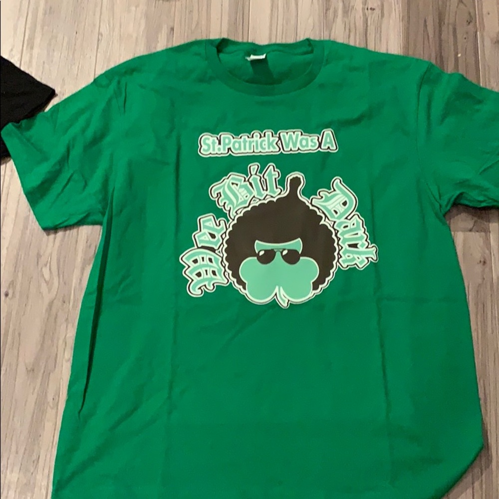 St Patrick T Shirt Green